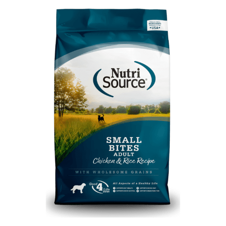 Concentrado Para Perro NutriSource Small Bites Adult Chicken & Rice Recipe