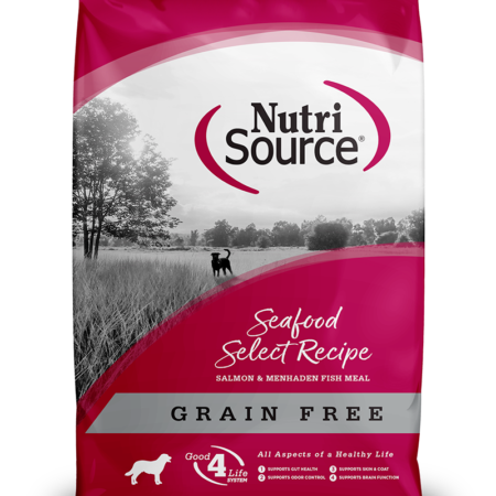 Concentrado pera perro NutriSource Seafood Grain Free