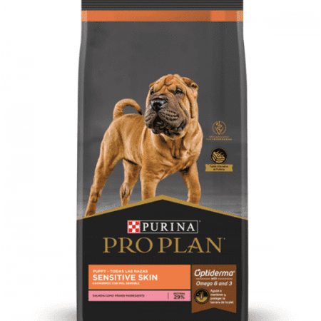 Pro Plan Cachorro Piel Sensible cualquier tamaño o raza