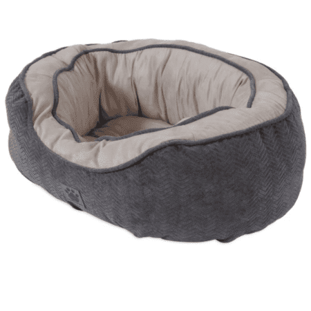 Cama para perro Snoozzy Chevron Chenille Gusset 26"