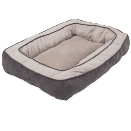 Cama De Perro Snoozzy Chevron Chenille Bumper Bed 36"