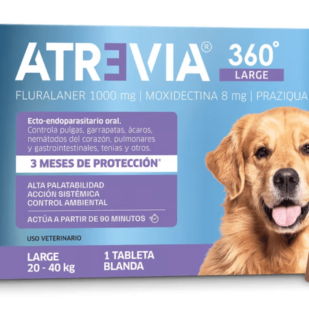 Atrevia 360 Antipulgas tabletas masticables